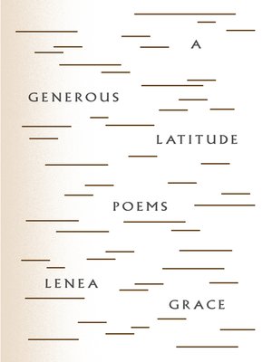 cover image of A Generous Latitude